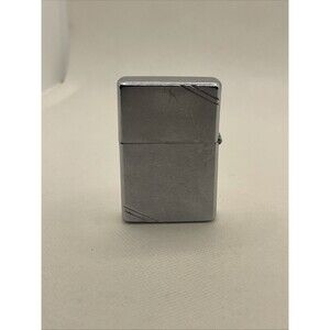 Vintage 1937-1950 Zippo Lighter 5 Barrel Hinge 16 Hole  Patent 2032695 VII